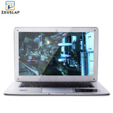 ZEUSLAP-A8 14inch 8GB RAM+500GB HDD Windows 7/10 System 1920X1080P FHD Intel Quad Core Laptop Notebook Computer on Sale