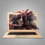 ZEUSLAP-A8 14inch 8GB RAM+500GB HDD Windows 7/10 System 1920X1080P FHD Intel Quad Core Laptop Notebook Computer on Sale