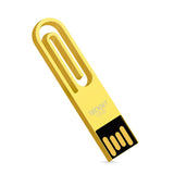 2017 New Metal silver gold usb flash drive 64GB 32GB 16GB 8GB 4GB pen drive usb flash disk on key memory stick pendrive usb card