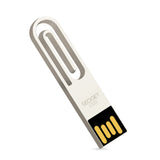 2017 New Metal silver gold usb flash drive 64GB 32GB 16GB 8GB 4GB pen drive usb flash disk on key memory stick pendrive usb card