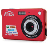 Amkov CDC3 2.7 Inch TFT HD Screen 18.0MP CMOS 3.0MP Anti-shake 1080P Digital Video Camera with 8X Digital Zoom 1300w Pixel