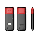 Baseus 3in1 USB Flash Drives For iPhone 5 6 7 8 U Disk Phone Memory Storage Stick 32G 64G Pendrive For Samsung Micro USB U Disk