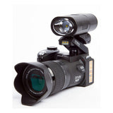 Full HD 1080P Camera 24x Optical Auto Focus Intelligent Home Business Digital zoom Wide Angle Lens LED Spotlight Camcorder