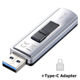 SSK SFD201 USB 3.0 Flash Drive 128G 64GB 32GB 16GB High-speed Pen Drive Retractable Type USB Stick Free Shipping